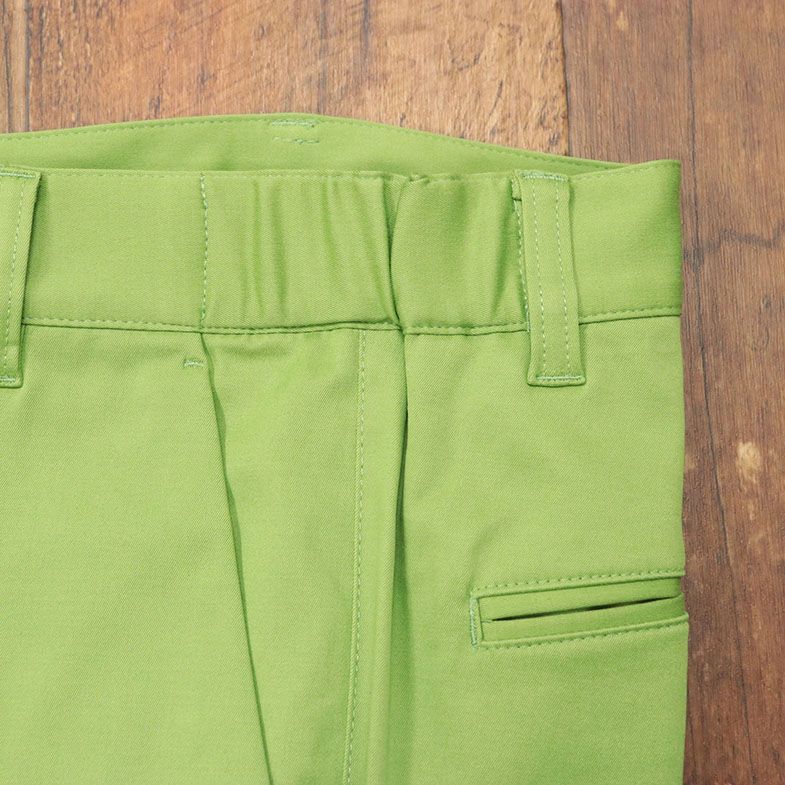 1 иен / весна лето /ZOY/82cm/ корпус ракушка длинные брюки сделано в Японии Toray стрейч удобно эластичный Kiyoshi . новый товар / желтый зеленый / зеленый /ga106/