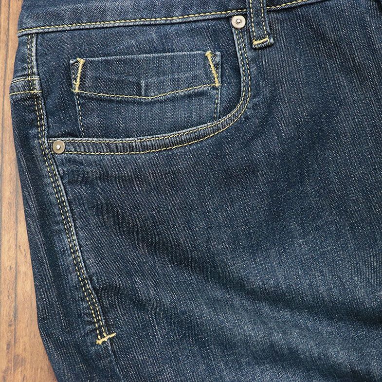 1 jpy /Faconnable/44 -inch / Denim pants stretch flexible woshu quiet ... feeling 5 pocket jeans new goods / indigo /if303/