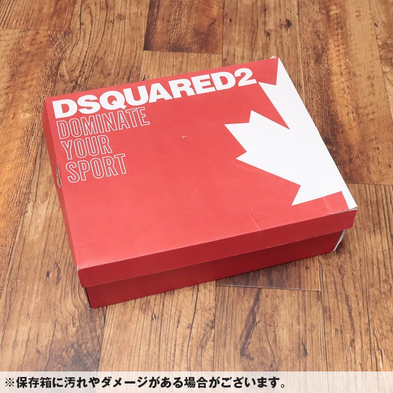 DSQUARED2/42(27-27.5cm)/スニーカー SNM0152 ローカット ハイテクスニーカー アウトドア ランニング 新品/黒×グレー×オレンジ/id298/_画像7