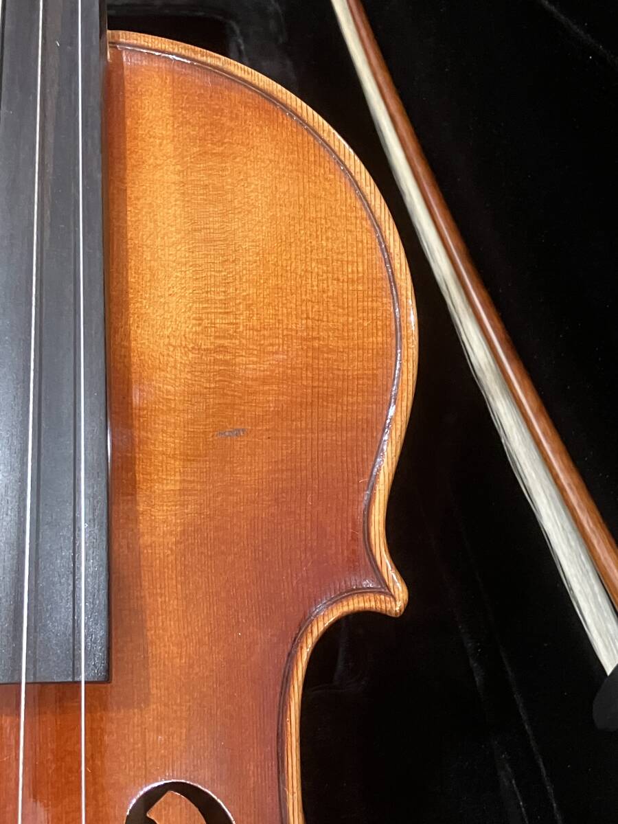  viola [ musical instruments shop exhibition ] Europe made viola size15.5 complete service completed! body . new goods bow & new goods exhibition goods case . attached! auction limitation price ..!