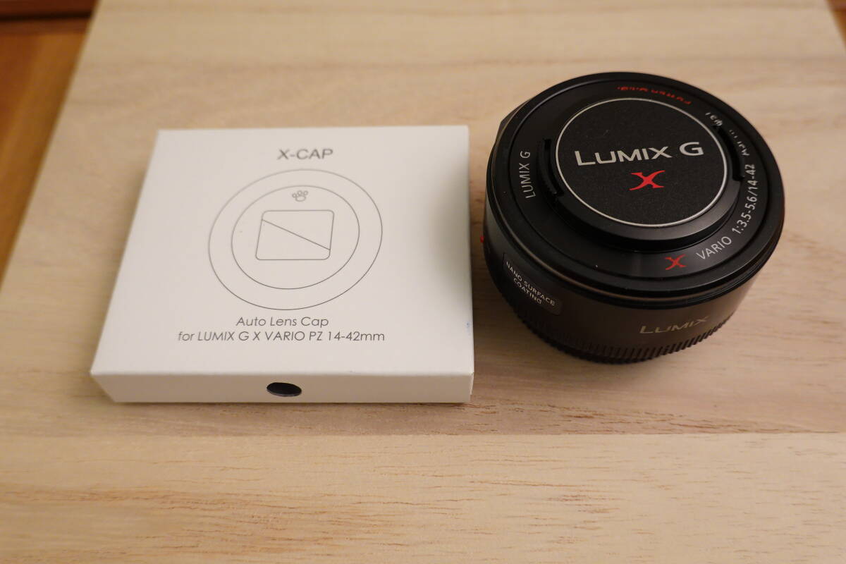 LUMIX G X VARIO PZ 14-42mm / F3.5-5.6 ASPH. / POWER O.I.S. + exclusive use auto lens cap 