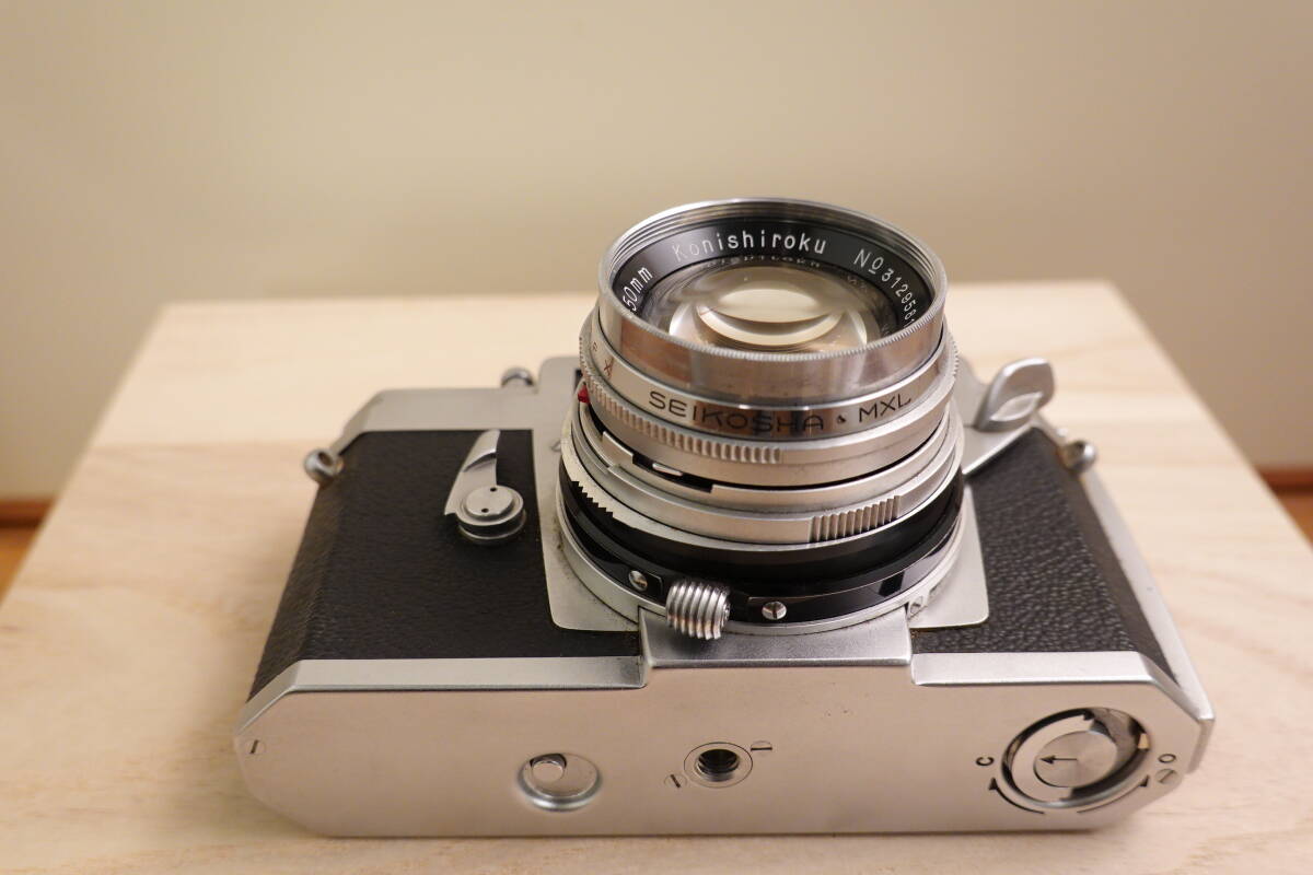 Konica ⅢA　 1:1.8 f=50mm　革ケース、フード、フィルター_画像3