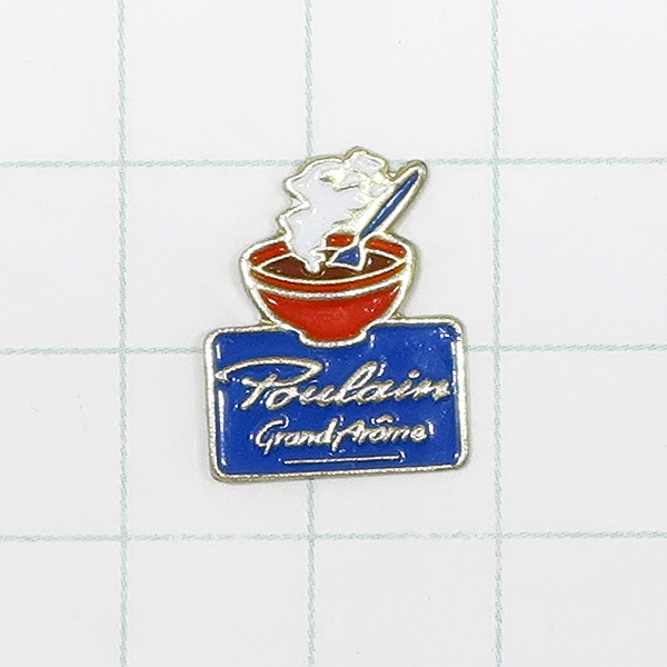 ★DKG★ PINS ピンズ フランス 雑貨 ピンバッチ ピンバッジ ピンバッヂ フランスピンズ P256 Poulain プーラン チョコレート グランアロマ_画像1