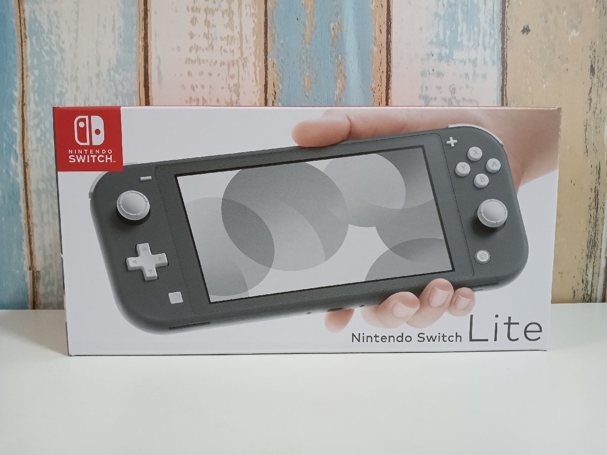 Nintendo Switch Lite ニンテンドースイッチライト 本体 グレー HDH-S-GAZAA 未使用品の画像1