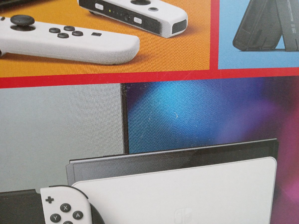Nintendo Switch ニンテンドースイッチ 本体 有機ELモデル Joy-Con(L)/(R) ホワイト HEG-S-KAAAA 未使用品 ②の画像3