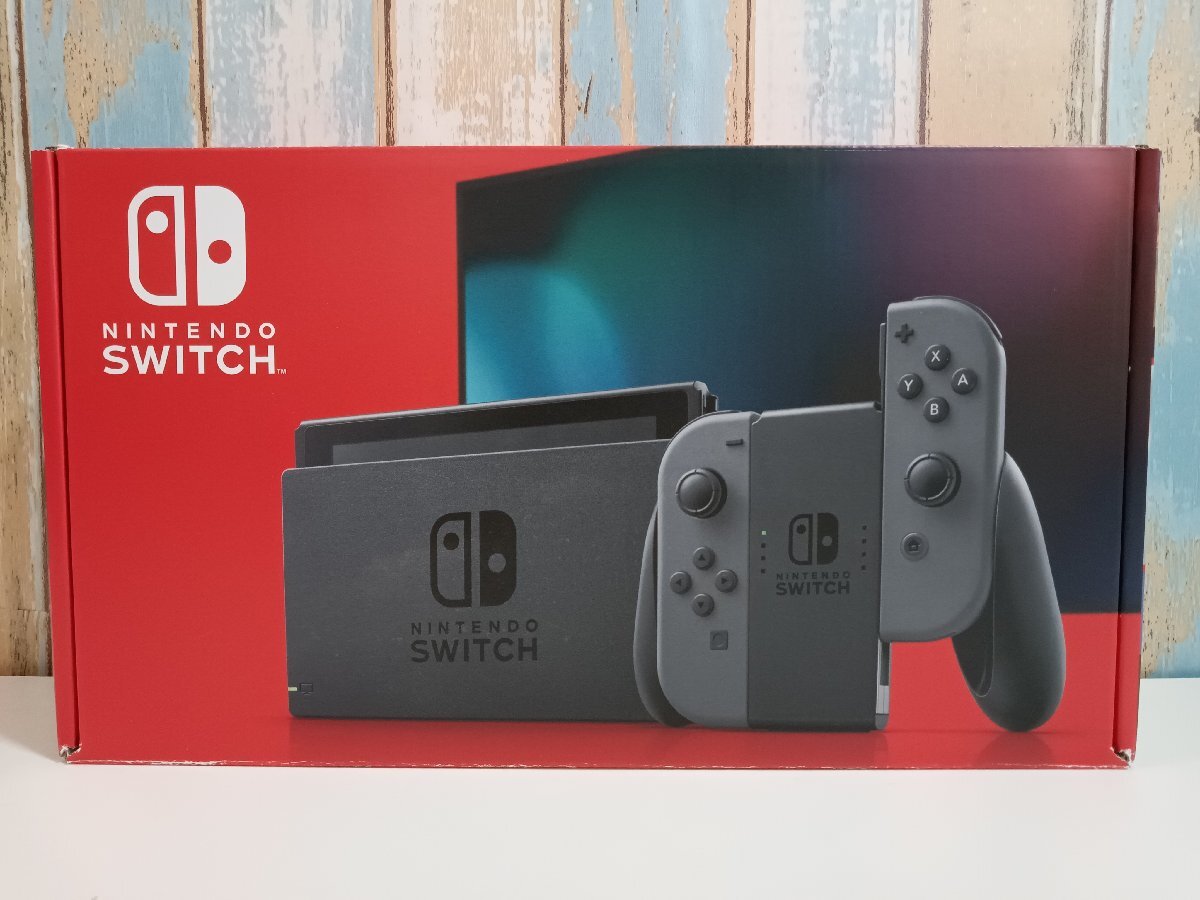 Nintendo Switch ニンテンドースイッチ 本体 Joy-Con(L)/(R) グレー HAD-S-KAAAA ユーズド_画像1