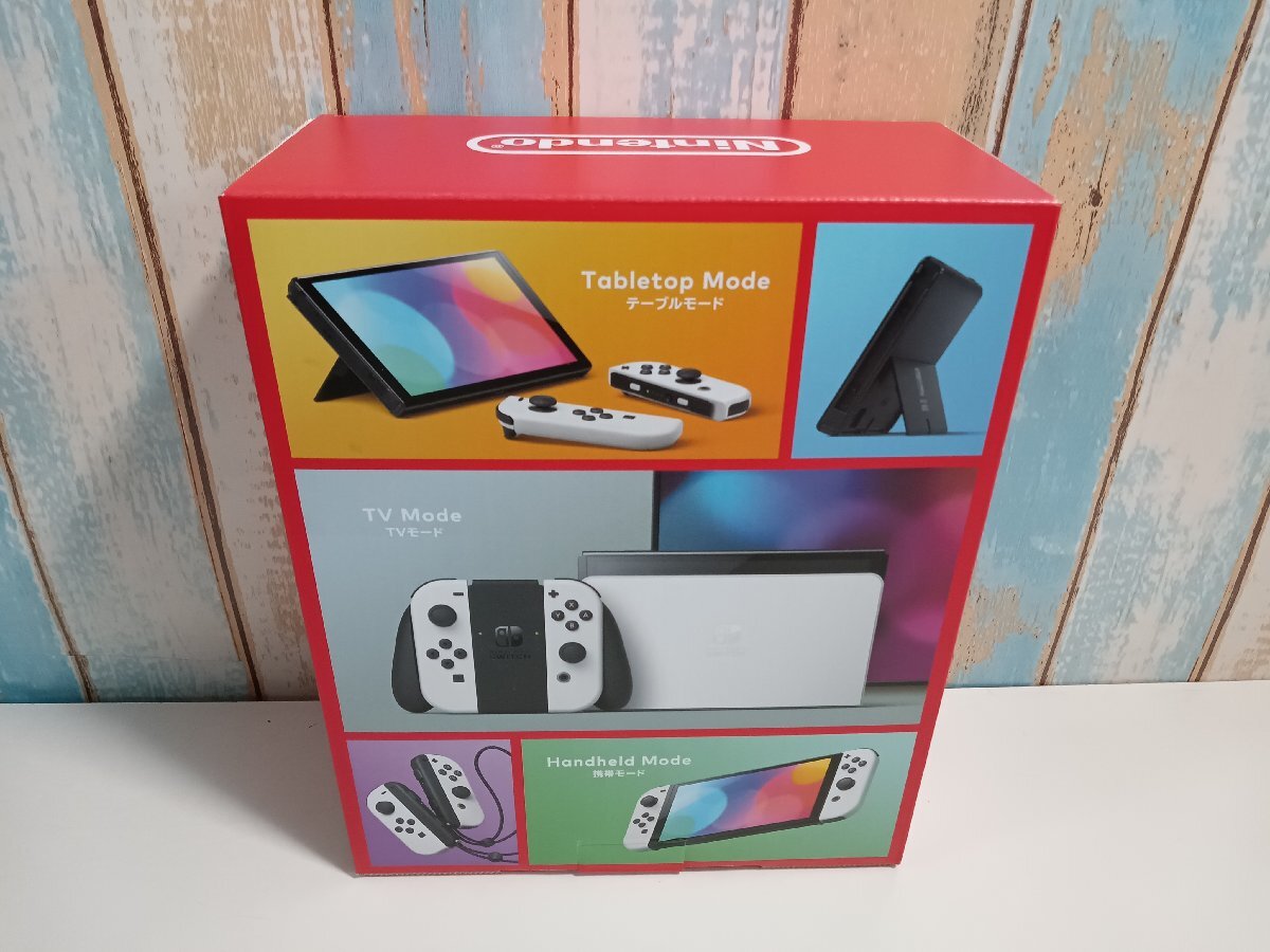 Nintendo Switch body have machine EL model HEG-S-KAAAA white Nintendo switch unused goods 2