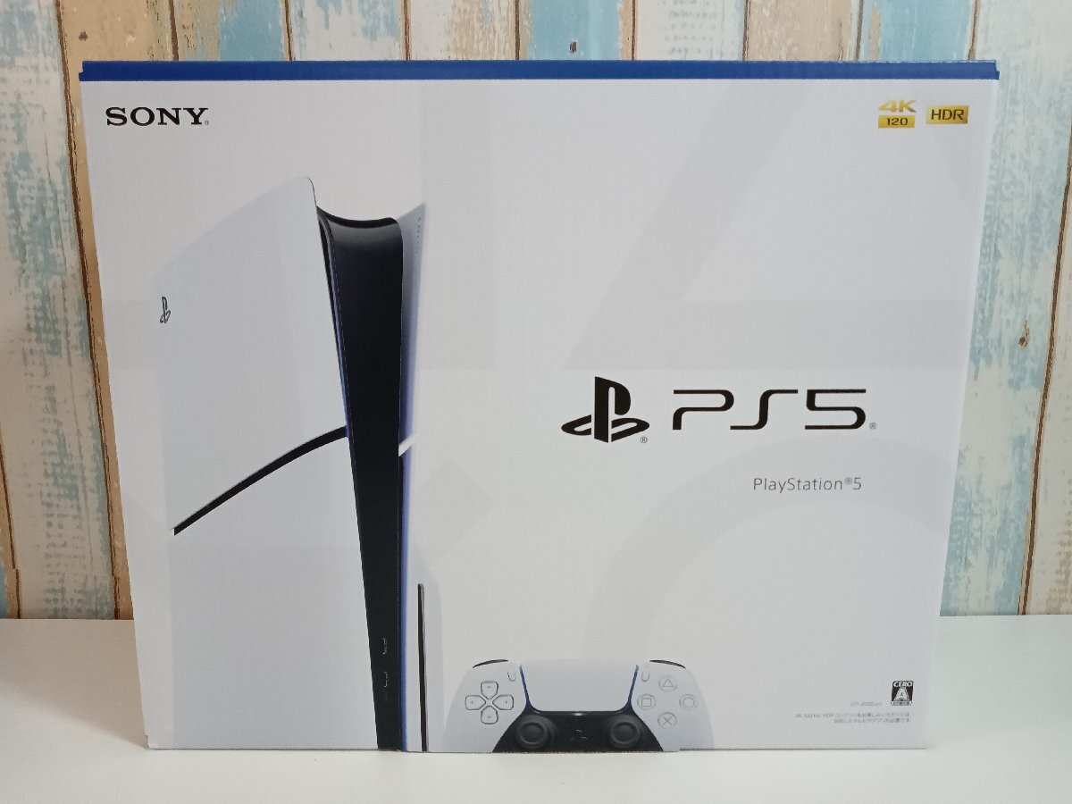 SONY PS5 Play Station5 プレイステーション5 本体 CFI-2000 A01(Slimモデル) 1TB 未使用品_画像1