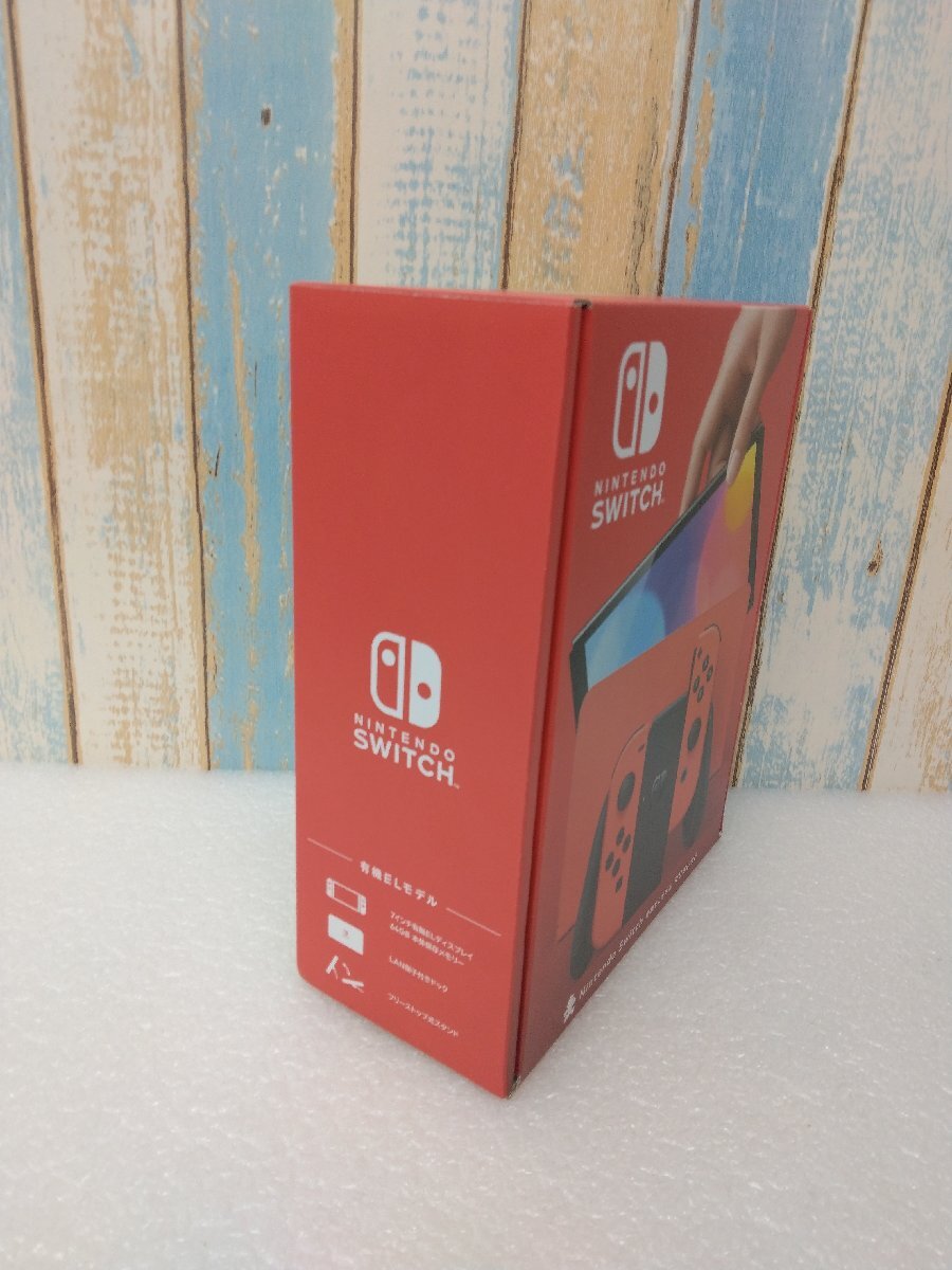 Nintendo Switch body have machine EL model HEG-S-RAAAA Mario red ② unused goods 