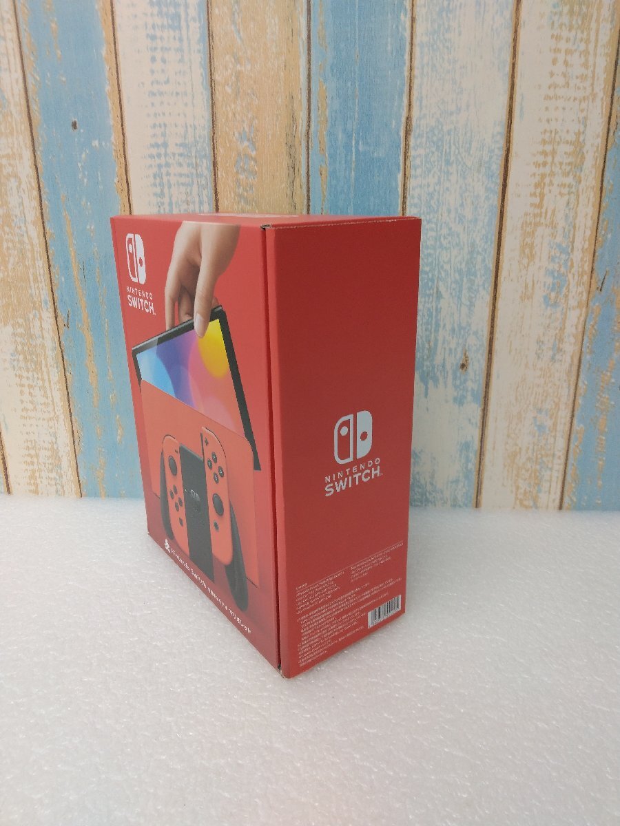 Nintendo Switch body have machine EL model HEG-S-RAAAA Mario red ② unused goods 