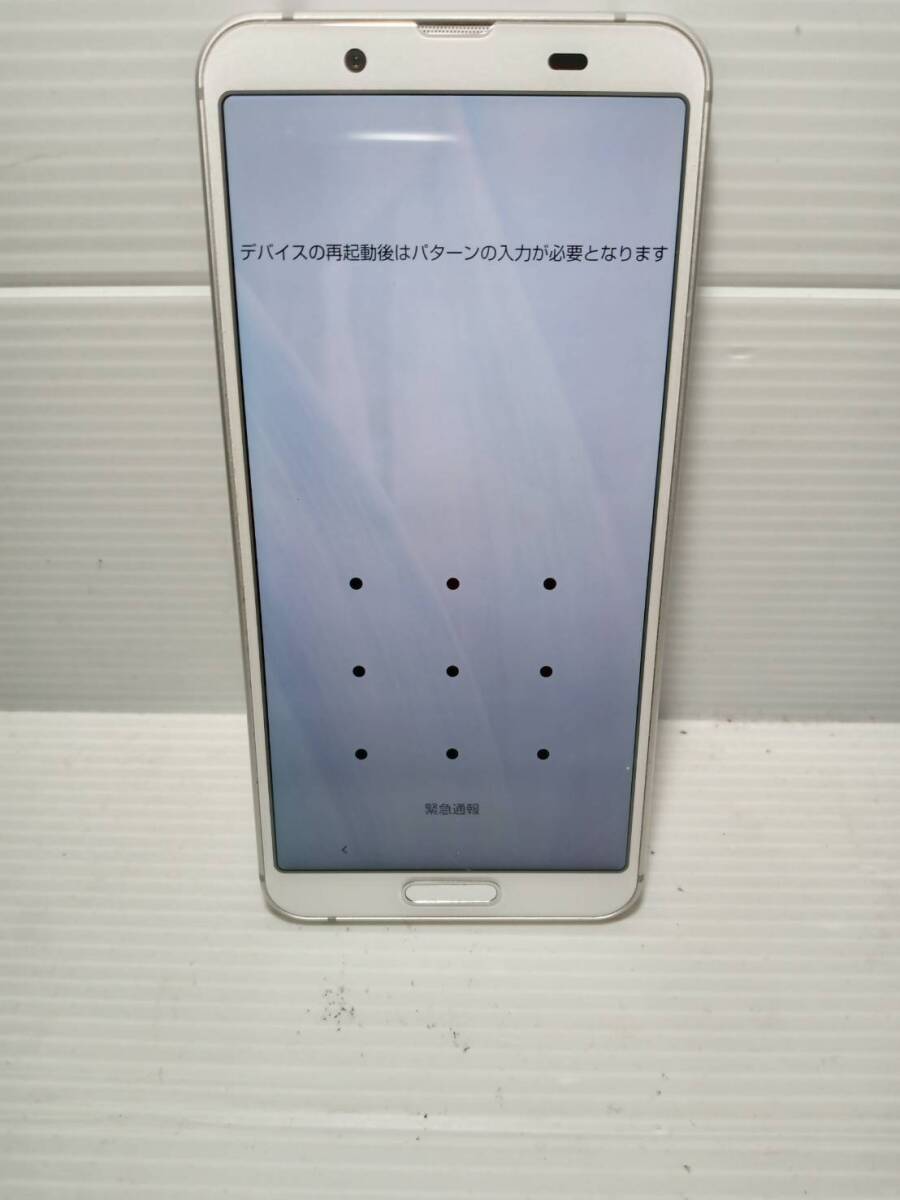 「即日発送」美品 AQUOS sense3 SH-02M ロックあり_画像2