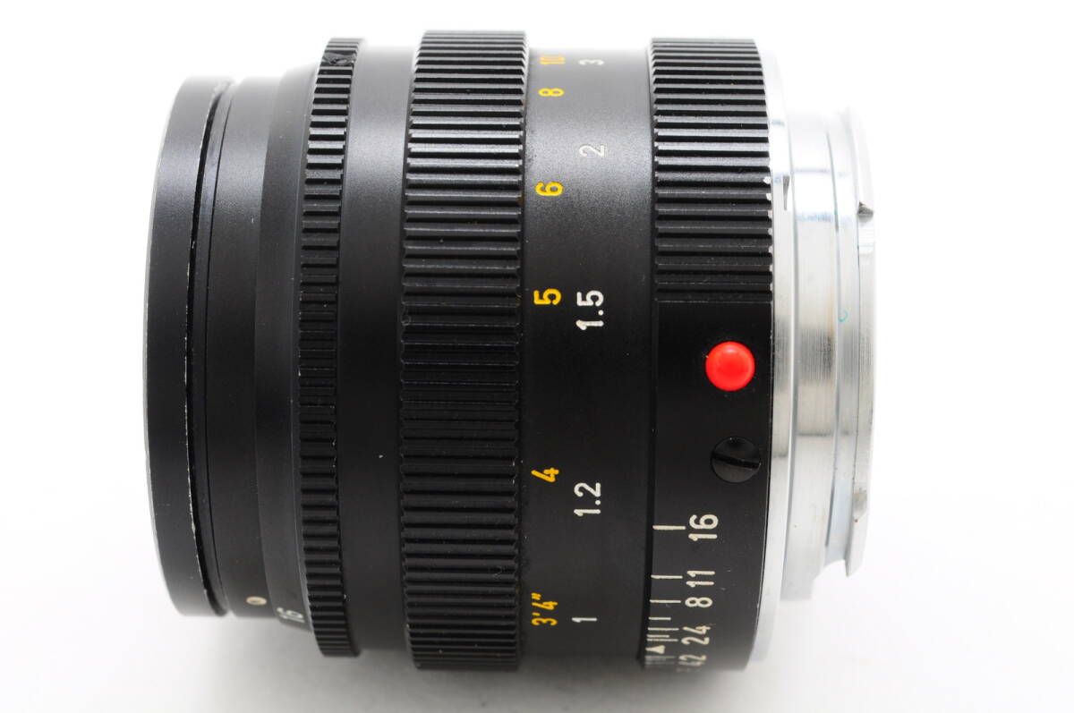 ライカ ズミルックス Leica Summilux M 50mm f1.4 ver.2 第二世代 フード付き [クリーニング済み] #597_画像7