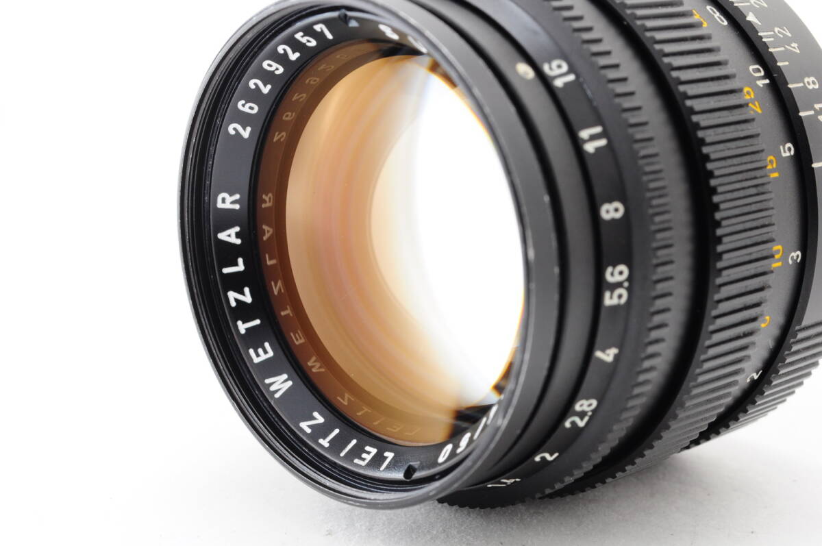 ライカ ズミルックス Leica Summilux M 50mm f1.4 ver.2 第二世代 フード付き [クリーニング済み] #597_画像2
