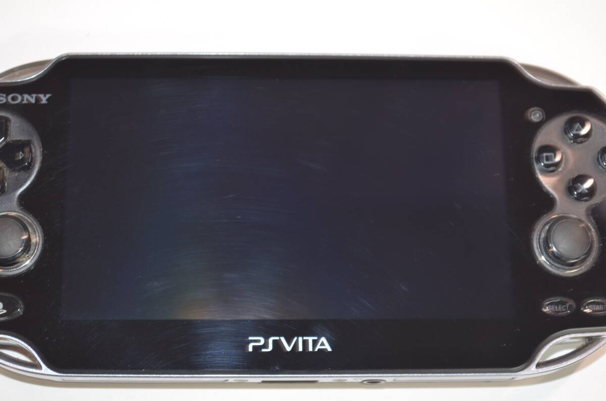 ★ソフト メモリーカード 付き 動作良好★vita 本体 pch-1100 ブラック★black★PlayStation vita ヴィータ ビータ★_画像6