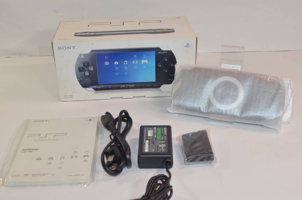 ★新品未開封★psp 本体 psp1000 ブラック★PlayStation Portable プレイステーション ポータブル★_画像2