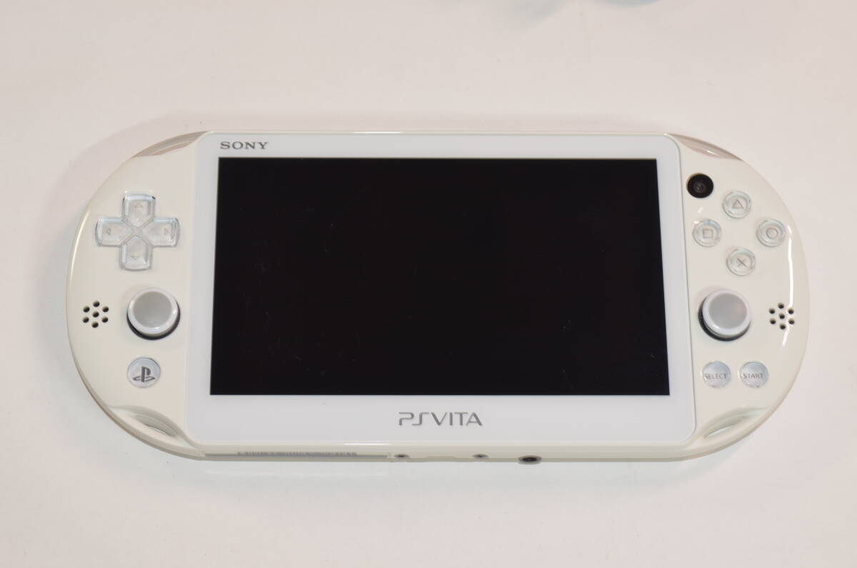 ★ソフト付き 動作良好★vita 本体 ホワイト pch-2000★white★Play Station ps vita ヴィータ ビータ★_画像3