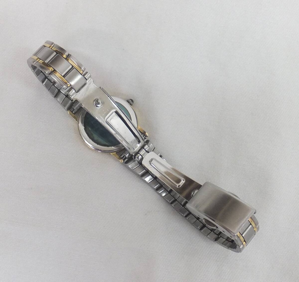 【中古動作品】★SEIKO Exelineセイコーエクセリーヌ 14K 2針クォーツ レディース腕時計 7320-0070 RO ベルト社外品_画像4