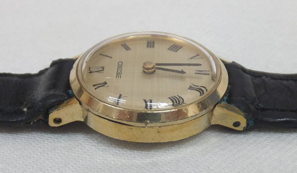 【中古動作品】★SEIKO セイコー手巻き レディース腕時計 SGP 11-1290 JAPAN A　レア アンティーク_画像4