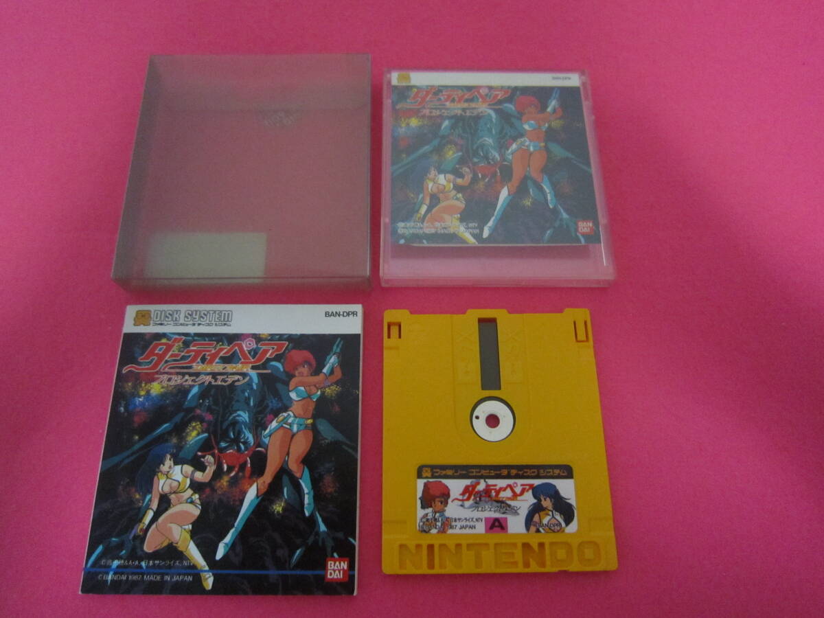  Famicom дисковая система Dirty Pair 