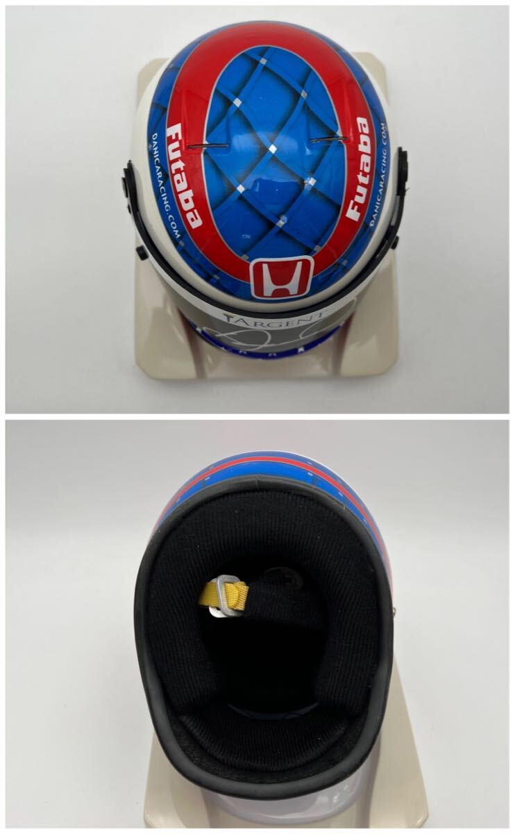 ダニカ・パトリック サイン入り BELL Racing 1/2 ヘルメット F1 グッズ コレクション 箱付_画像5