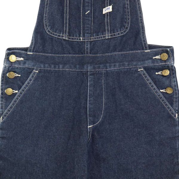 Lee リー 通年 LL1154 TAPERD OVERALL♪ テーパード デニム オーバーオール サロペット パンツ Sz.M　レディース　K4B00356_4#R_画像3