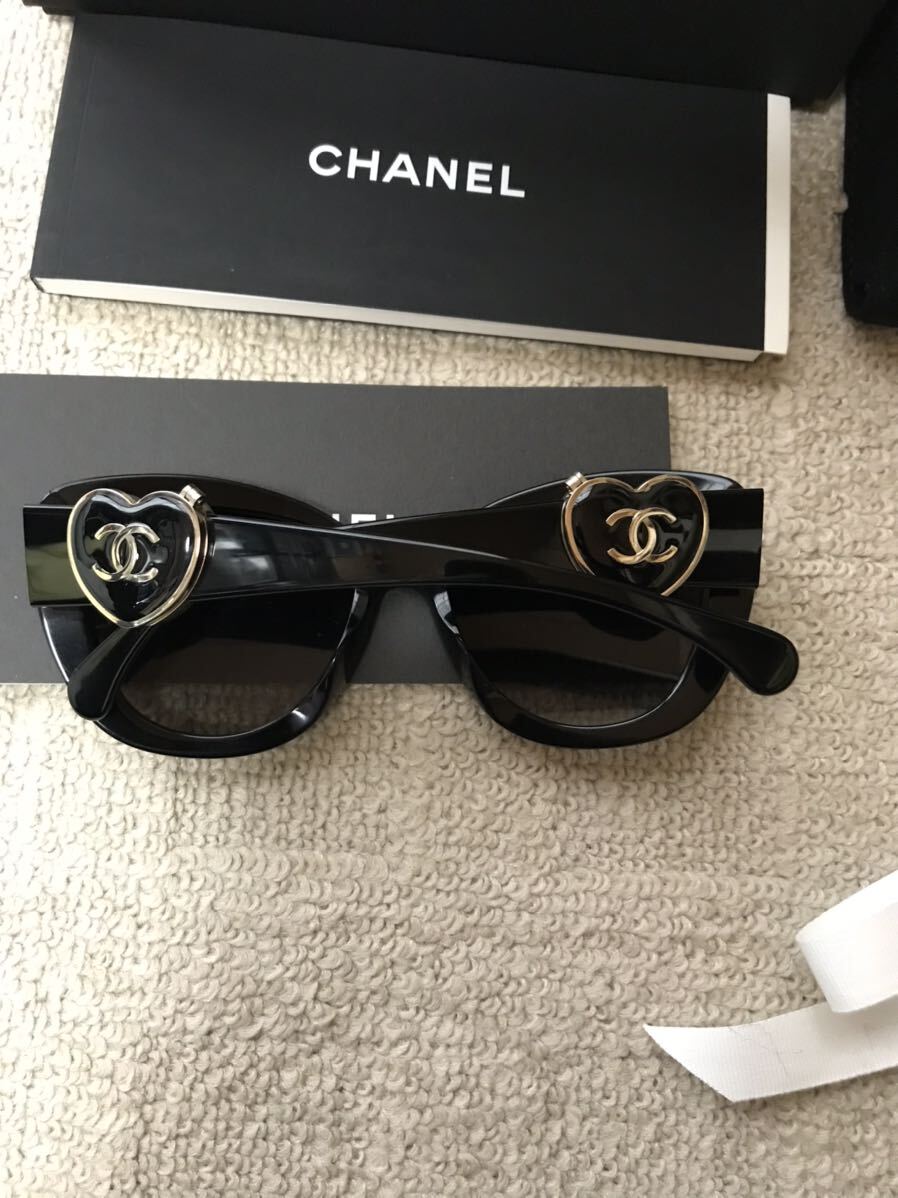  Chanel CHANEL 2024 new work immediately complete sale ultra rare Heart sunglasses 