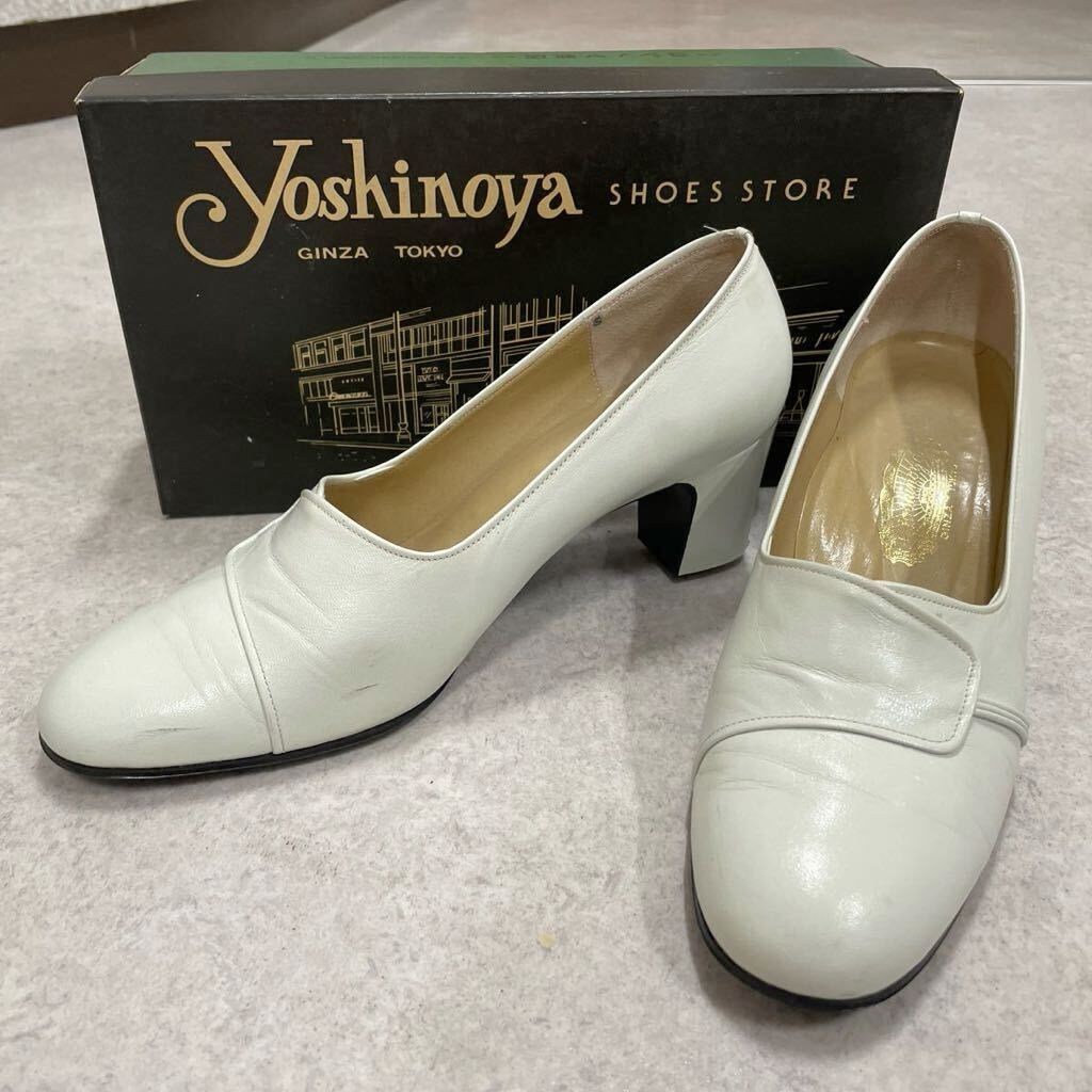  Ginza yo shino ya pumps white group 24.5 use impression ultimate small 