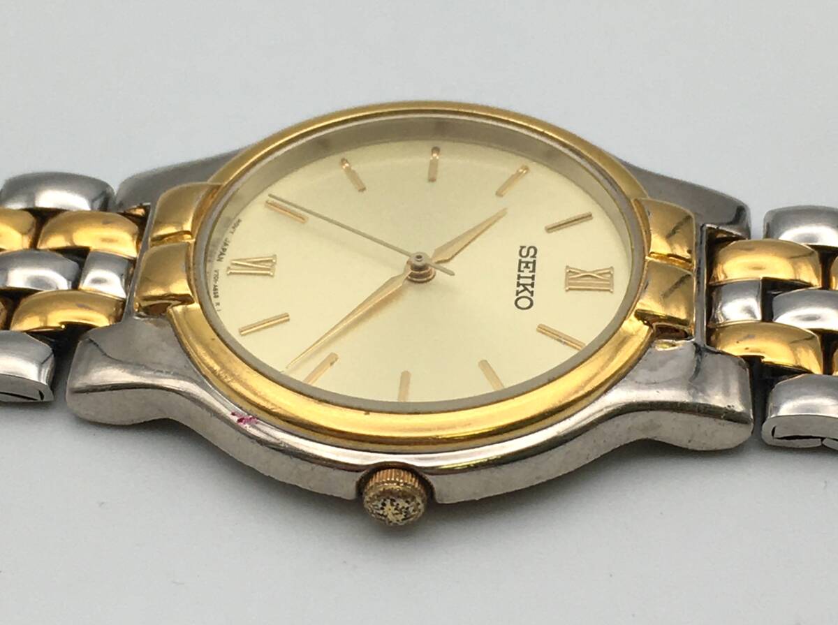 8993K☆SEIKO セイコー 腕時計 メンズ V701-A090 稼働品 コマ有_画像6