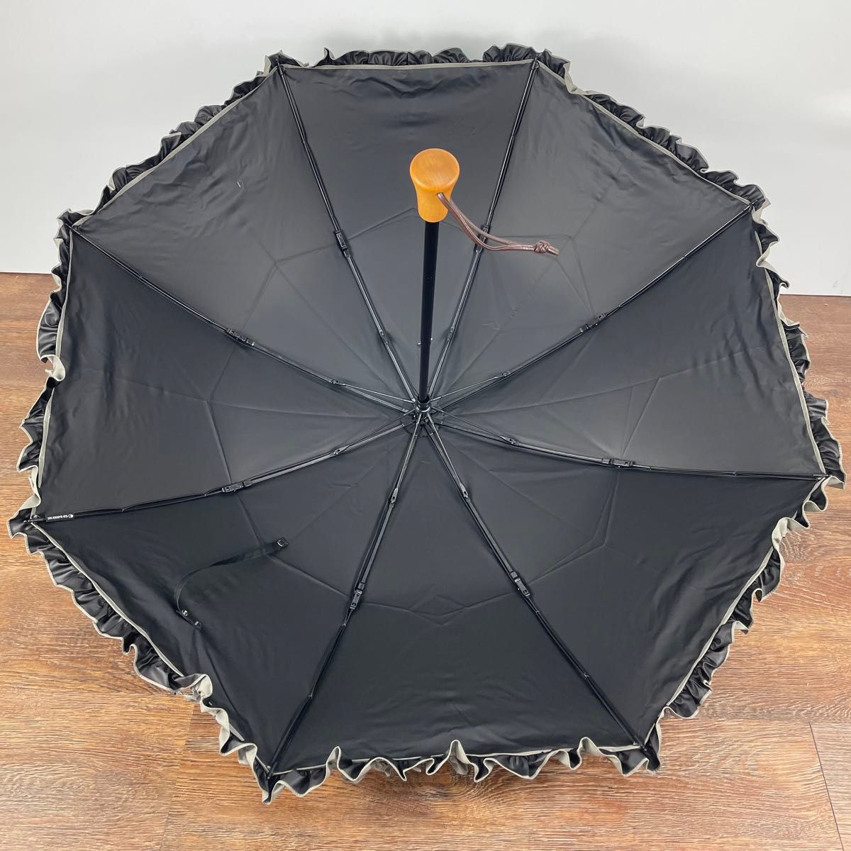 未使用品 サンバリア100 グレー 2段折 フリル SUN BARRIER 100 未使用品 サンバリア100 グレー 2段折 フリル SUN BARRIER 100