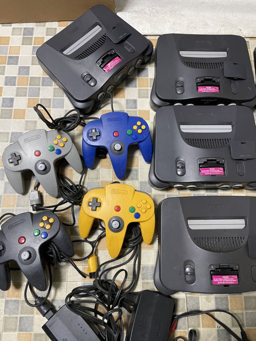 NINTENDO 64 本体　ピンク　10台　まとめコントローラー Nintendo 64 ゲーム機 _画像5