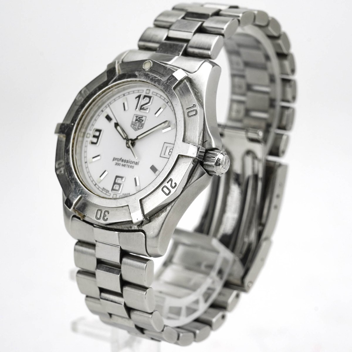 【中古/稼働品】TAG HEUER(タグホイヤー) WN1111 プロフェッショナル200M デイト クォーツ メンズ（S8086）_画像4