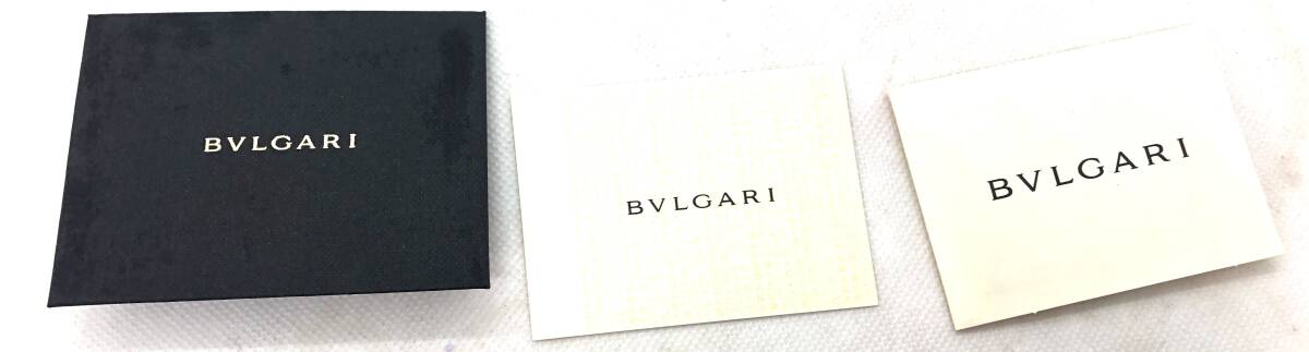  BVLGARI ブルガリ ロゴマニア キャンバス レザー カードケース カード入れ パスケース 定期入れ ブラウン 箱付きの画像8