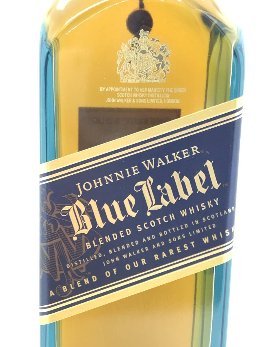 【未開栓】Johnnie Walker ジョニーウォーカー Blue Label ブルーラベル ウイスキー 750ml 40% 箱付きの画像7