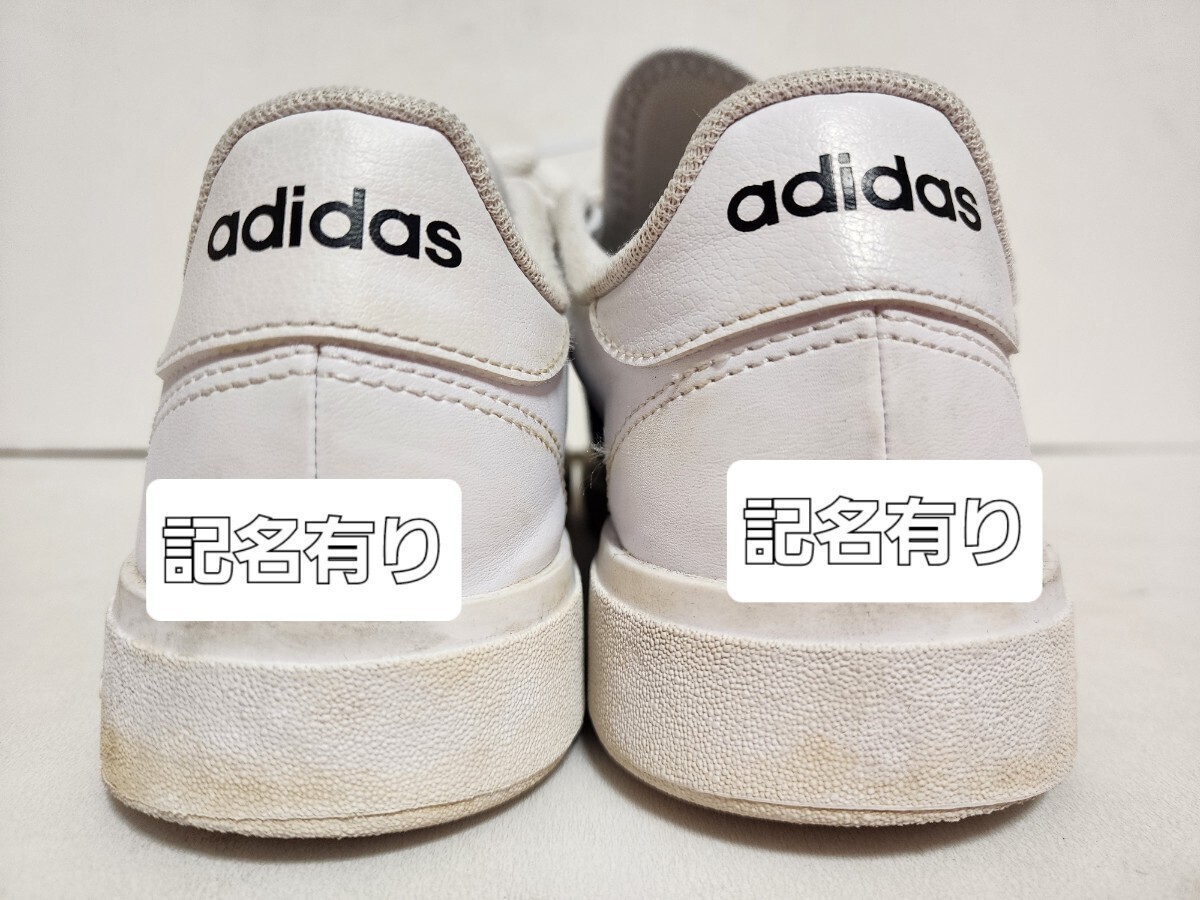 ★◆アディダス◆ａｄｉｄａｓ◆グランド コート ベース◆GRAND COURT BASE◆GW9250◆ホワイト×ブラック◆２５.０cm◆ＪＣ◆中古品◆★_画像7