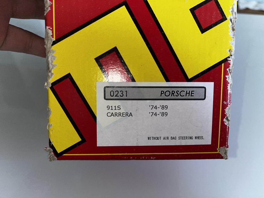  Porsche 930 for steering gear Boss new goods unused on image exists thing only rabbit . outer box meal crack .. postage included 