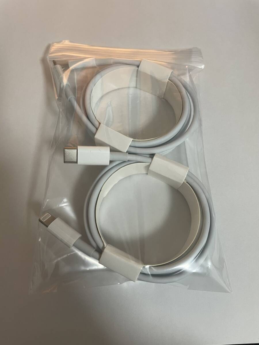 iPhone充電器 2m USB-C ライトニングケーブル Apple純正品質 Lightningケーブル 急速充電/高速充電対応 iPad/Airpods pro f1hc_画像2