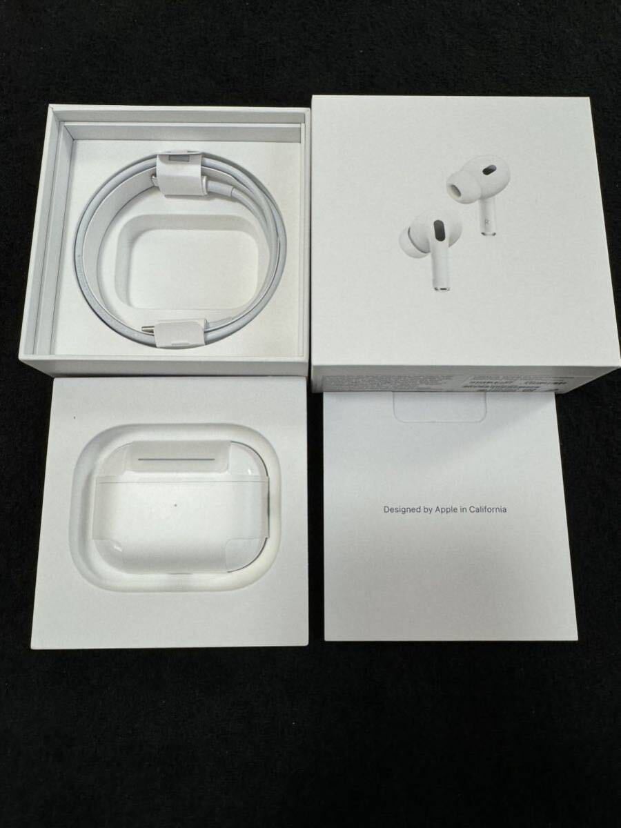 Apple純正 AirPods Pro 第2世代 MQD83J/A 充電ケース＋lightening USB-Cケーブルのみ イヤホン無し 新品未使用品の画像1