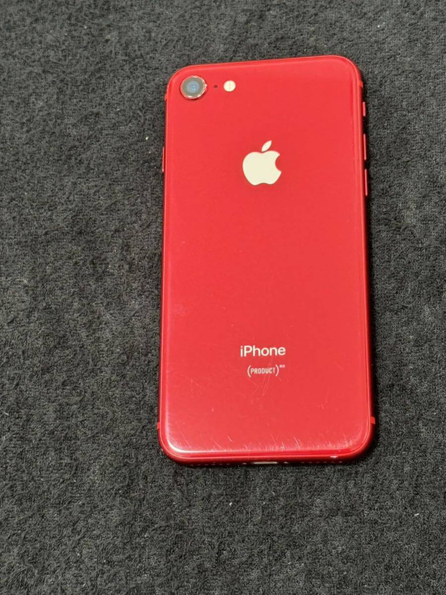 iPhone 8 64GB Red simフリー 判定○ ジャンク_画像2