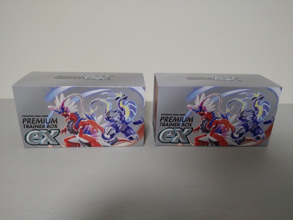 プレミアムトレーナーボックスex 開封済み 中身未開封 パック プレミアムトレーナーボックスex 開封済み 中身未開封 パック