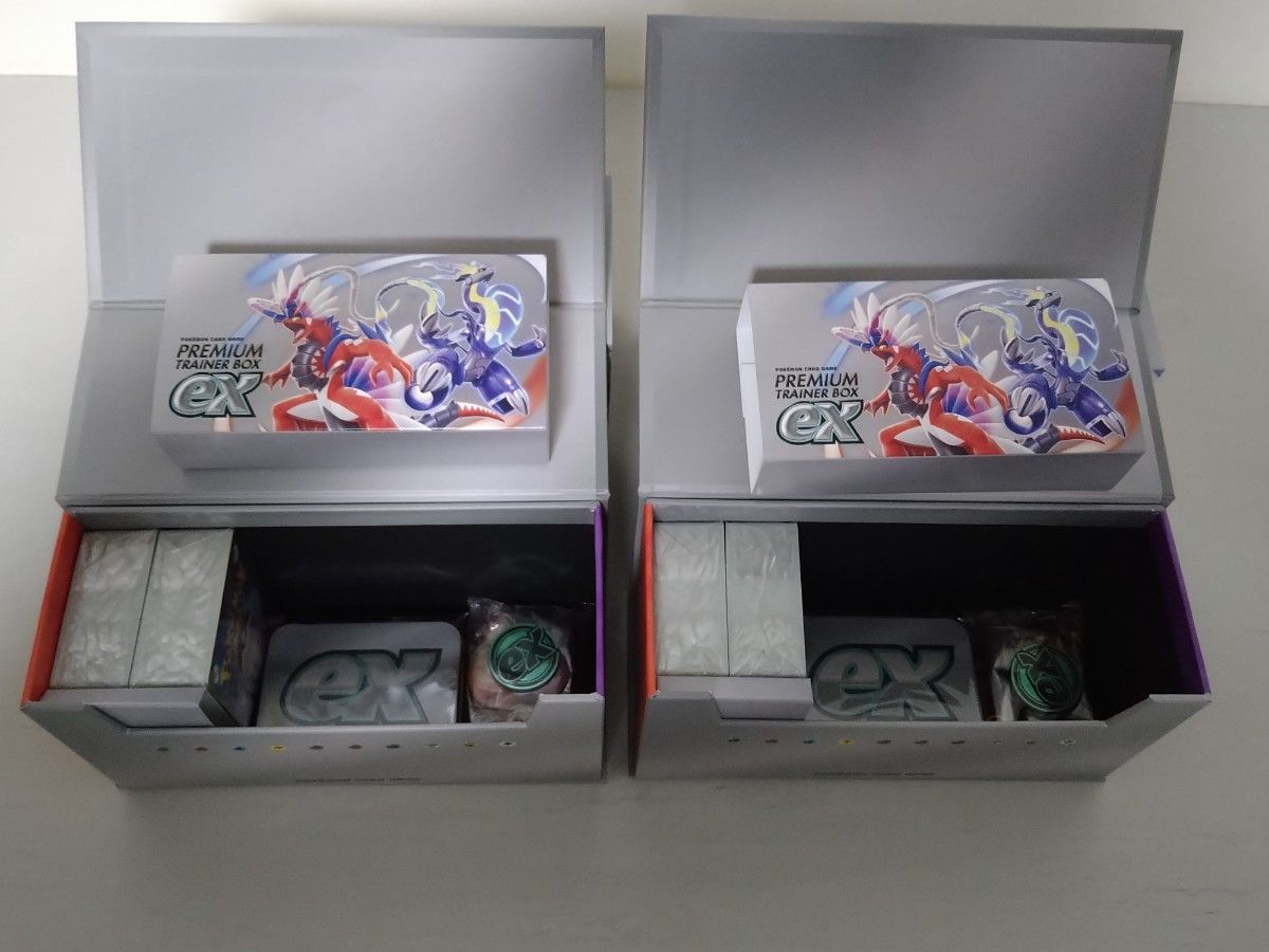 プレミアムトレーナーボックスex 開封済み 中身未開封 パック プレミアムトレーナーボックスex 開封済み 中身未開封 パック