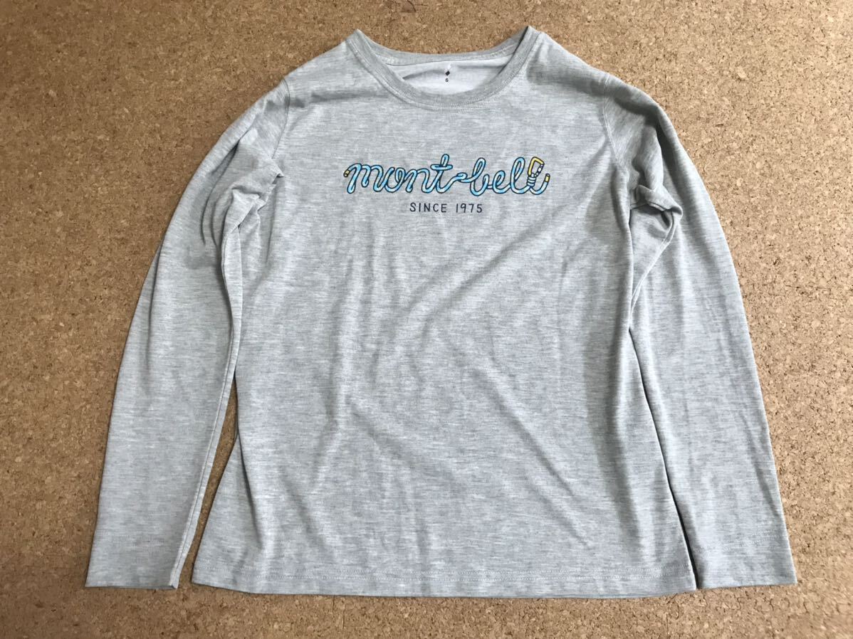 mont-bell Mont Bell * длинный рукав короткий рукав футболка 2 шт. комплект размер S