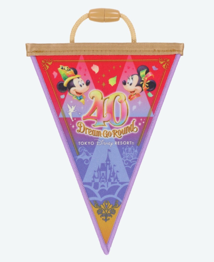 ドリームガーランド 40周年 ディズニー ミッキー ミニー TOKYO DISNEY RESORT