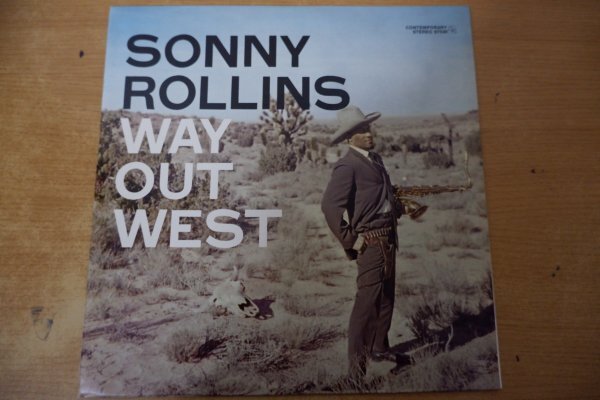W3-116＜LP/US盤/美品＞ソニー・ロリンズ Sonny Rollins / Way Out Westの画像1