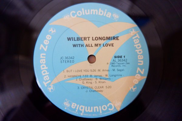 Z3-014＜LP/US盤＞Wilbert Longmire / With All My Love_画像5