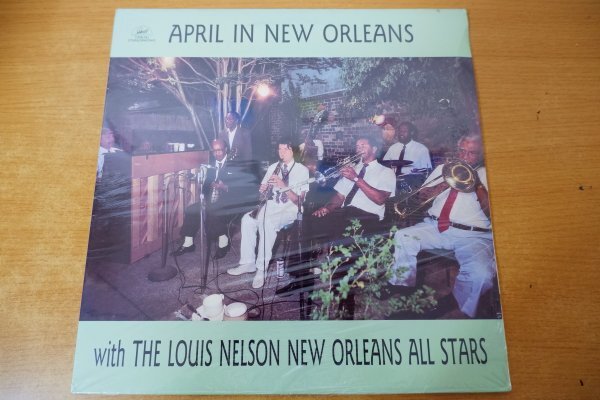Z3-021＜LP/US盤/新品未開封＞The Louis Nelson New Orleans All Stars / April In New Orleans_画像1