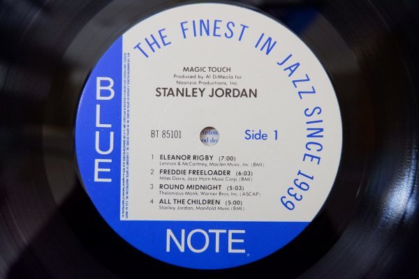 Z3-223＜LP/US盤/美盤＞スタンリー・ジョーダン Stanley Jordan / Magic Touch_画像4