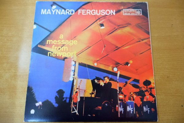 Z3-229＜LP/スペイン盤＞メイナード・ファーガソン Maynard Ferguson / A Message From Newport_画像1