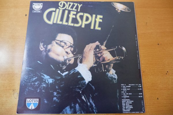 Z3-270＜LP/伊盤/美盤＞ディジー・ガレスピー Dizzy Gillespie / Dizzy Great_画像2