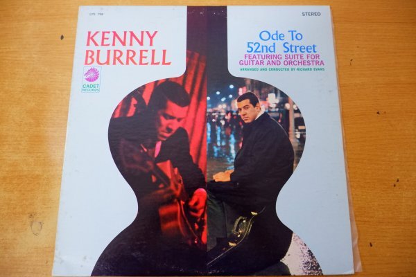 Z3-336＜LP/US盤/美盤＞ケニー・バレル Kenny Burrell / Ode To 52nd Street_画像1