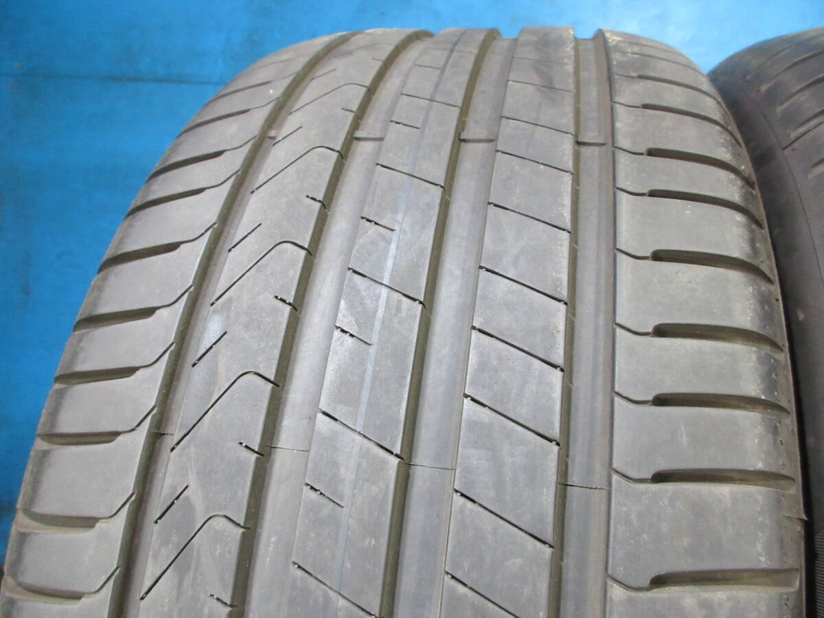 2019年製 ピレリタイヤ チンチュラート PIRELLI Cinturato P7☆ 255/40R18 95W 2本Set №07890I 室内保管 夏タイヤ オンロードタイヤ_画像2